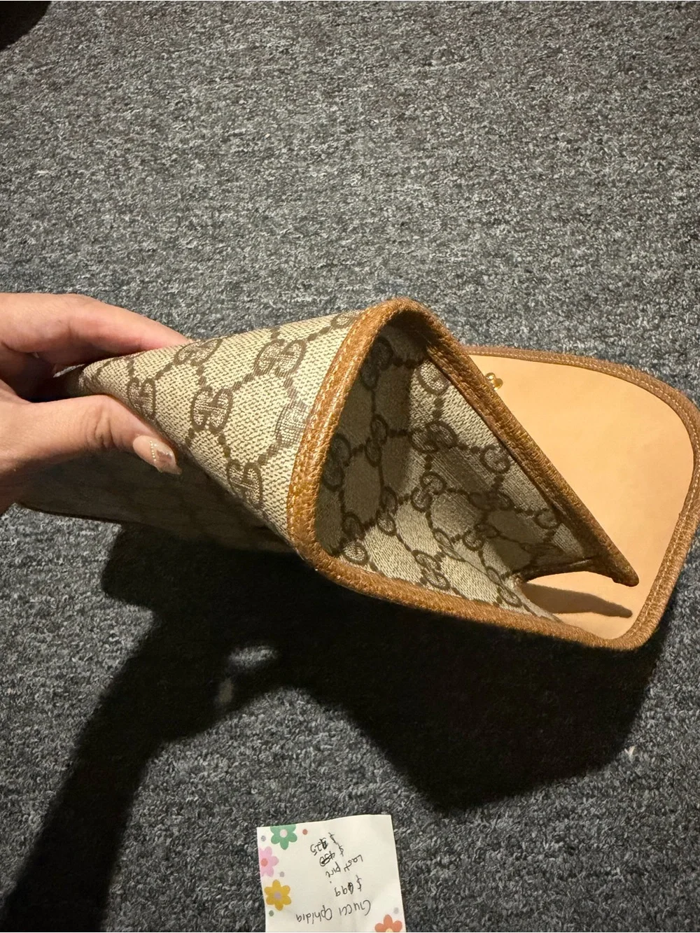 Gucci beige monogram